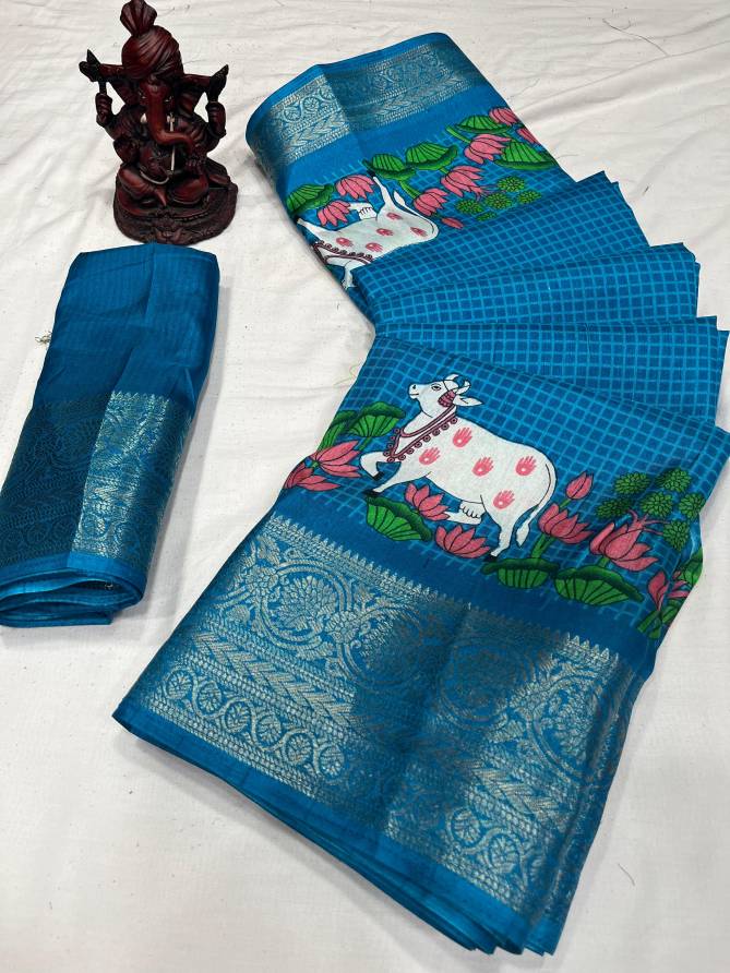 Wow Hit Small Flower Printed Non Catalog Saree Wholesale Price In Surat

